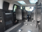 Freedom Auto Aanpassingen Peugeot Traveller rolstoelbus binnenkant