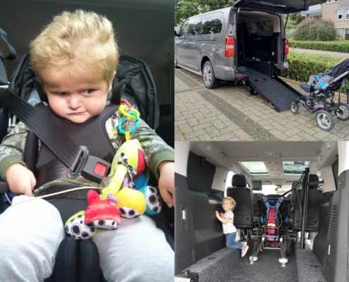 Peugeot Traveller rolstoelbus van familie Oostendorp uit Angerlo
