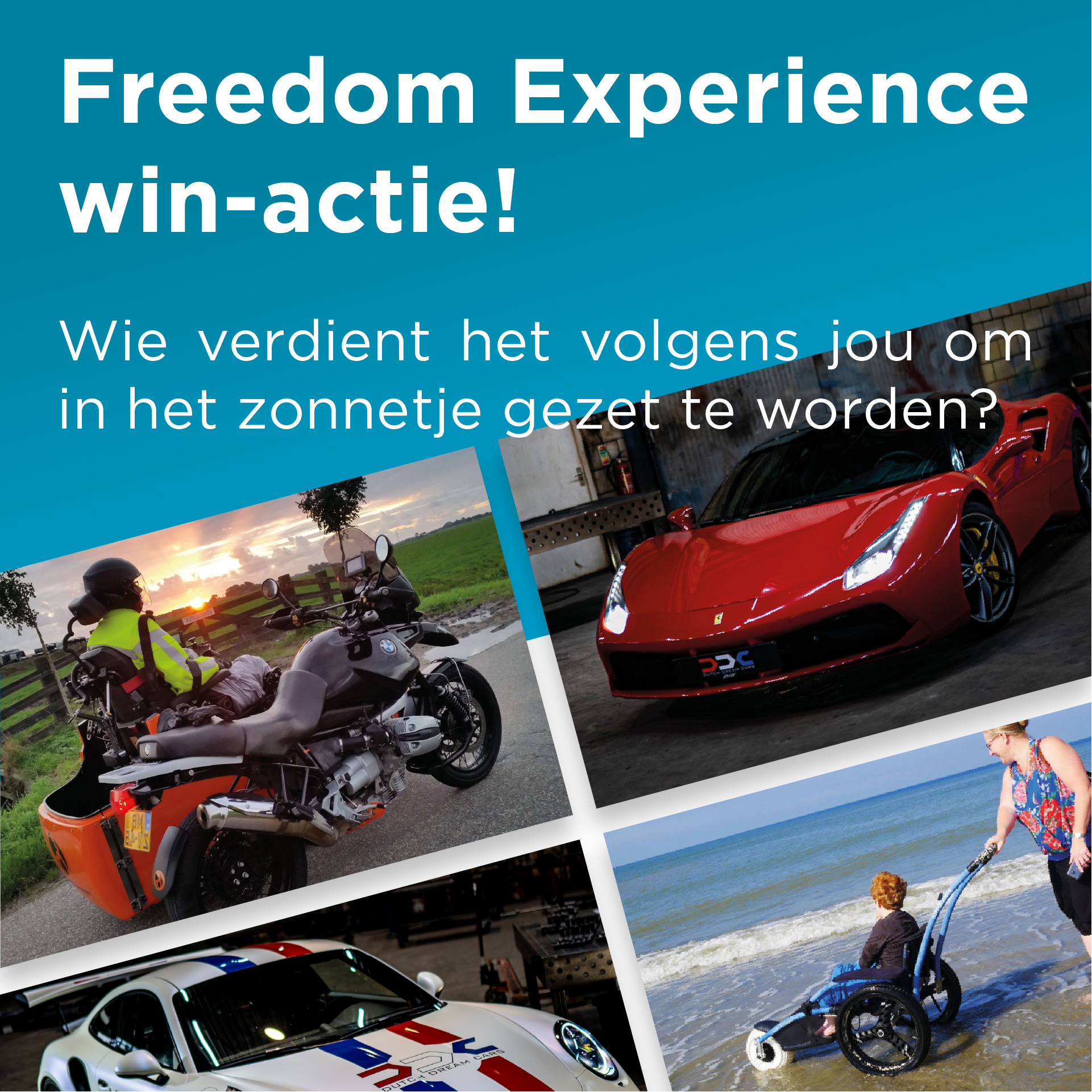 Freedom Experience win-actie